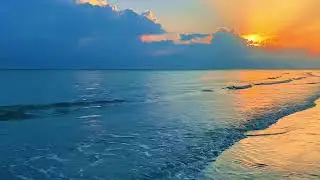 Dark Night Ocean Waves ASMR for Anxiety and Insomnia