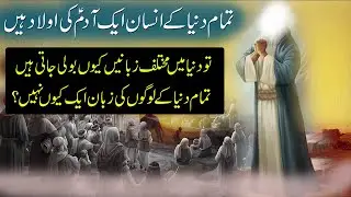 Dunya Ki Zuban Har Ek Ki Mukhtalif Kyun Hai  | Why do people of the world speak different languages
