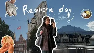A Realistic Day of a Student in Switzerland ✨ | HSLU | Residence Permit | Aesthetic Vlog