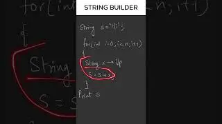 String Builder in Java