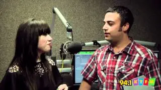 Carly Rae Jepsen Interview At Border Media Studios