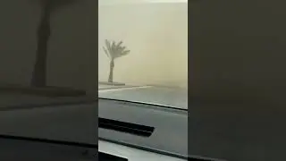 watch the video what happened in the end #shortviral #sandstorm #dangerous