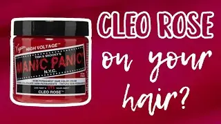 Manic Panic CLEO ROSE | Hair Swatch