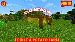 I Made a Fully Automatic Potato Farm | I Made a Full Diamond Armour | Savy Gamer