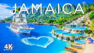 JAMAICA 4K DRONE FOOTAGE  Exploring Caribbean Freedom, Turquoise Seas and Island Soul