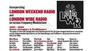 LWR 92.5 London Jay Jay 'Getting Hot' Show Summer 1985 (unknown date) Tuesday 2-4pm