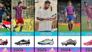 Lionel Messi All Signature Cleats &ndash; Full Collection 2004-2025