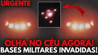 URGENTE! AGORA TUDO N&Iacute;TIDO! BASES MILITARES SENDO INVADIDOS PELOS DRONES N&Atilde;O IDENTIFICADOS!
