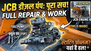 cash Backhoe loader 770T  fait engine Diesel pump kaise khol fitting timing ke sath me?