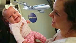👶🏻✈️ПЕРВЫЙ ПОЛЕТ малыша!!!