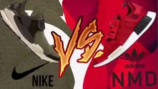 NIKE SOCK DART vs ADIDAS NMD