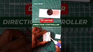 DC MOTOR DIRECTION CONTROLLER #shortsfeed #shorts
