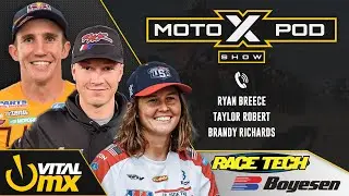 MotoXpod Show Ep292 | FT. Brandy Richards, Taylor Robert, and Ryan Breece