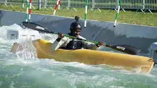 kayak descente bassin d'entrainement et bassin olympique de Vaires sur marne