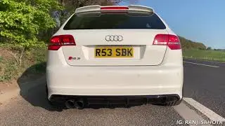 Audi RS3 8P With CRAZY LOUD Straight Pipe!