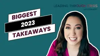 BIGGEST TAKEAWAYS (Year In Review 2023) with C&eacute;line Williams [CC]