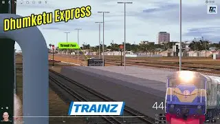 Dhumketu Express || Through Passing Tongi Station#trainzsimulator2019
