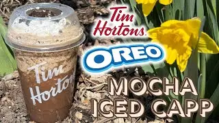 Tim Hortons NEW Oreo Mocha Iced Capp - Taste Test
