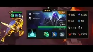 3 STAR PYKE !!!! SET 7 TFT BUT....