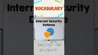 Cybersecurity | Malware | IT | What is Cyber Security? | Vocabulary | English Lesson | Part 1