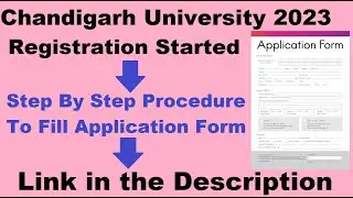 Chandigarh University 2023 Registration (Started) - CUCET 2023 Application | CUCET Study Material