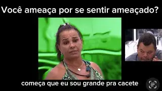 Você já tenta ameaçar pra não se sentir ameaçado?  | BBB2026