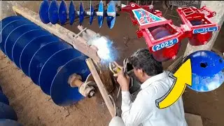 How to make harrow   cultivator in factory ft Agriculture tools made in pakista |5 star works |