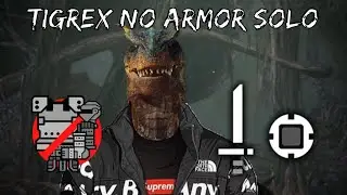 [MHGU] G4 Tigrex No Armor Solo Striker Sword and Shield