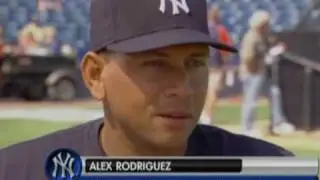 Alex Rodriguez candid interview