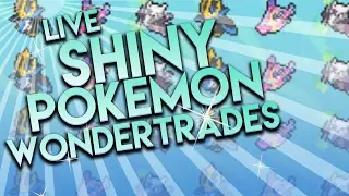 LIVE SHINY WONDERTRADES! TRADE COUNTDOWN ON TWITCH! SUMO AND XYORAS!