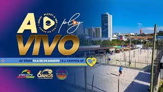 FINAL: ANTOMI RAMOS/ DANIEL MOLA X CHRISTIAN PANUNZIO/ RICHARD GOMES - CIRCUITO BEACH TENNIS