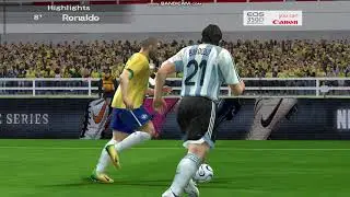 PES 6 - Ronaldo Goal (Brazil vs. Argentina) (Original Season patch)