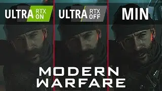 [4K] CALL OF DUTY: MODERN WARFARE (2019) - RAY TRACING, COMPARAISON GRAPHISMES & FPS