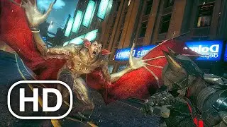 BATMAN Fights Man-Bat Scene 4K ULTRA HD - Arkham Series