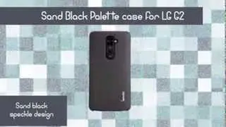 Poetic Sand Black Palette case  for LG G2