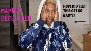 DECLUTTERING & ORGANIZING MY ENTIRE MAKEUP COLLECTION |LASHONDA CAPRI