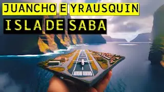 😱 Mira la PISTA ➕ CORTA del MUNDO: Aeropuerto Internacional Juancho E. Yrausquin