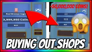 Buying Out ENTIRE Shops on Islands! (50,000,000+ COINS SPENT!)