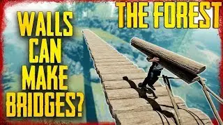 HOW TO MAKE A BRIDGE WITH WALLS | The Forest
