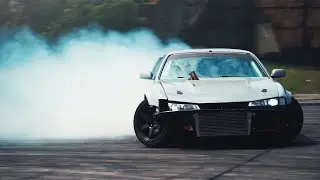 THE ART OF DRIFT | SLOWMOTION DRIFT | 1JZ powered Nissan S14 | Allstedt 2021