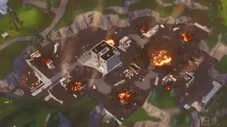 Fortnite Chapter 1 Tilted Towers tour (Destroyed)