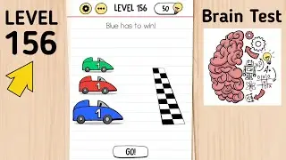 Brain Test Level 156 Blue Has To Win!