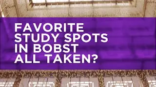 NYU Survival Guide: Secret Study Spots