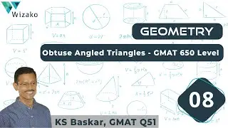 Obtuse Angled Triangles - Properties | GMAT 650 Level Geometry Question