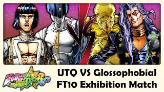 UTQ (Bucciarati) VS Glossophobial (Akira) - JoJo's All-Star Battle R FT10 Exhibition Match