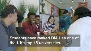 Students rank DMU as one of UK's top 15 universities