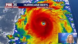 Hurricane Beryl makes landfall, just shy of Category 5 strength