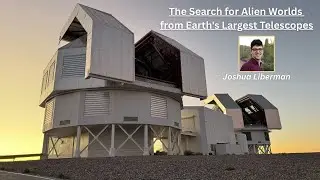 The Search for Alien Worlds from Earth's Largest Telescopes