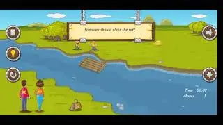river crossing game level 5👍