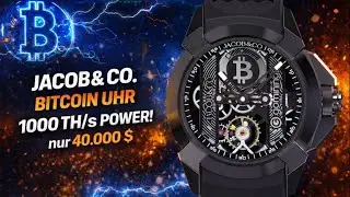 🔥 Jacob & Co. + GoMining: Die krasseste Bitcoin-Uhr aller Zeiten!? 🚀